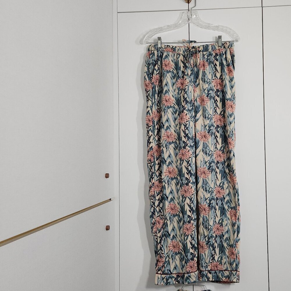 Cynthia Rowley Sleepwear Set Size M Multicolor Pajama Floral - Picture 2 of 7